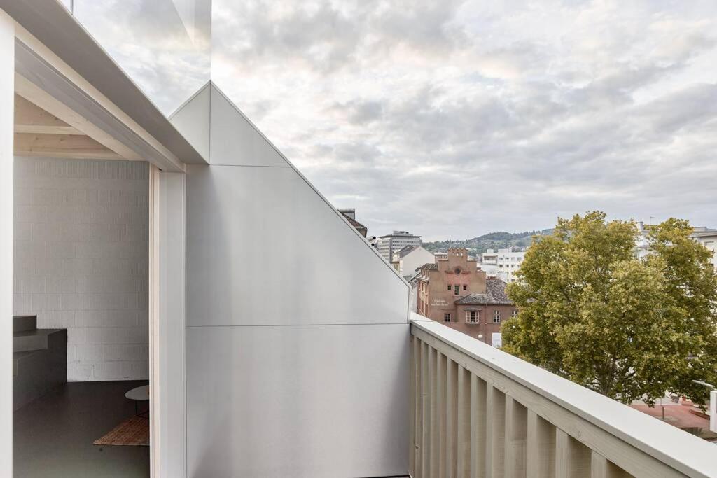 Stilvoll Und Luftig Im Herzen Von Linz Buitenkant foto