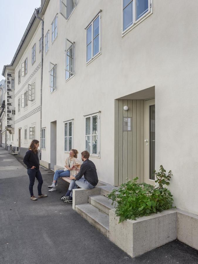 Stilvoll Und Luftig Im Herzen Von Linz Buitenkant foto